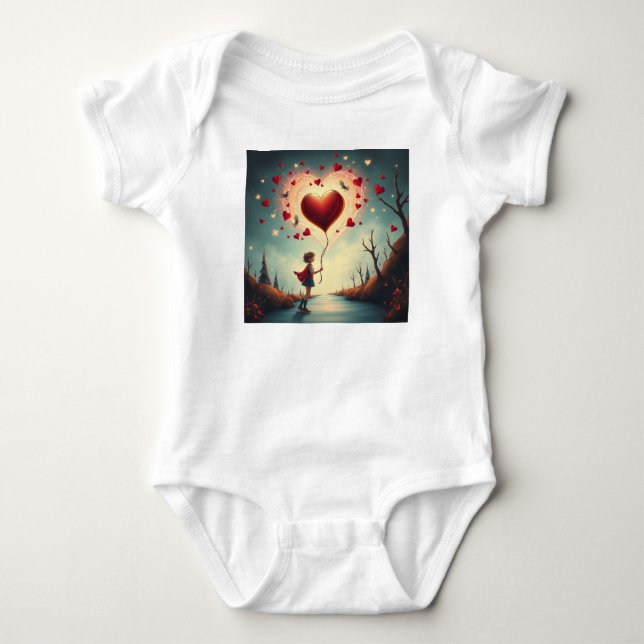Baby fashion body baby bodysuit (Front)