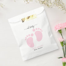 Baby Feet Baby Shower Party, Girl Pink Baby Shower