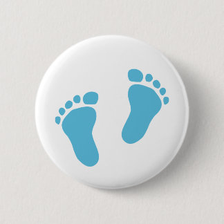 Baby feet button