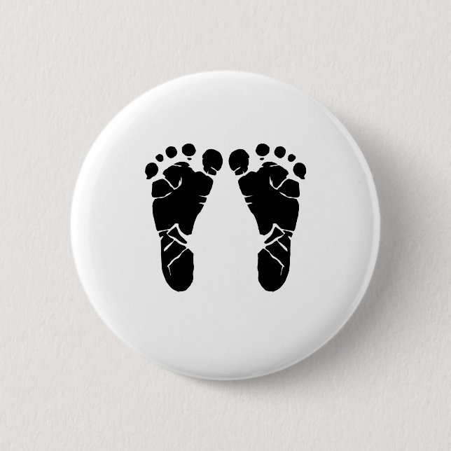 Baby Feet Button (Front)