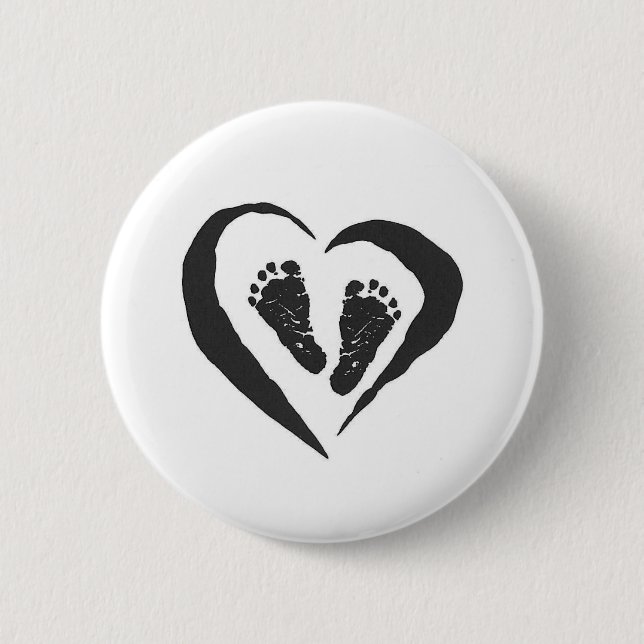 Baby Feet Button (Front)