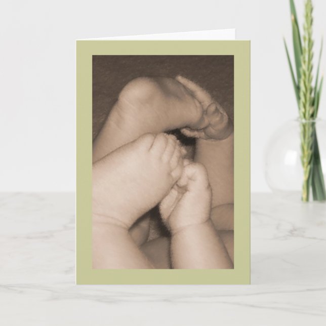Baby Feet Card (Front)
