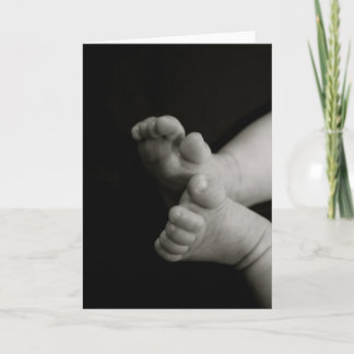 Baby Feet Greeting Card