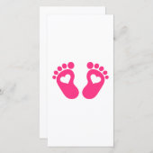 Baby feet hearts (Front/Back)
