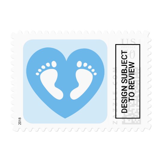 baby feet in blue