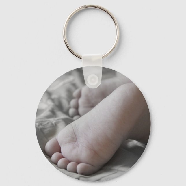 Baby Feet Keychain (Front)