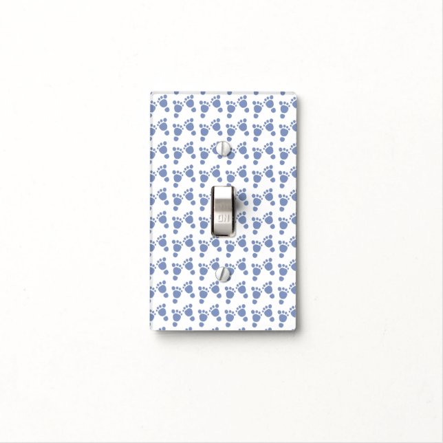 Baby Feet Light Switch Cover (In Situ)