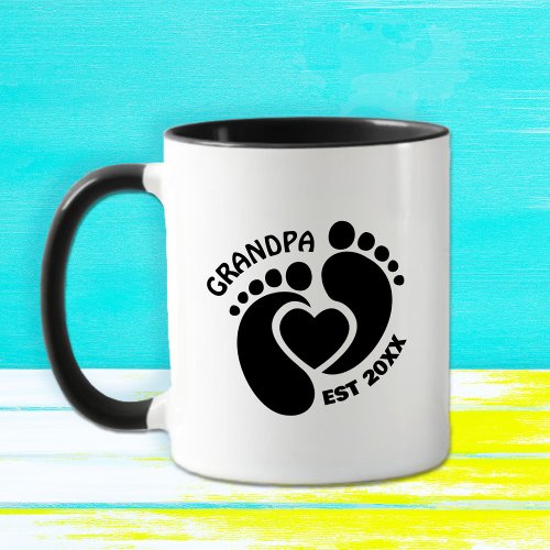 Baby Feet Mug for Grandpa