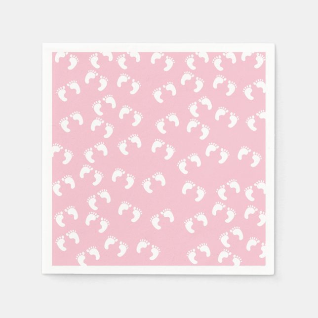 Baby Feet Napkins (Front)