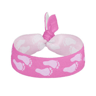 Baby Feet - Pink Hair Tie