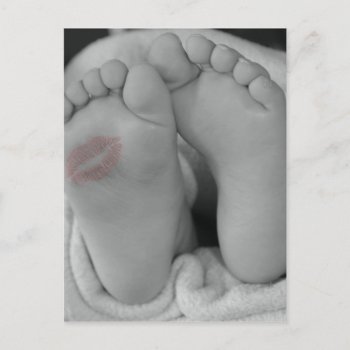 Baby Feet Postcard by Wonderful12345 at Zazzle
