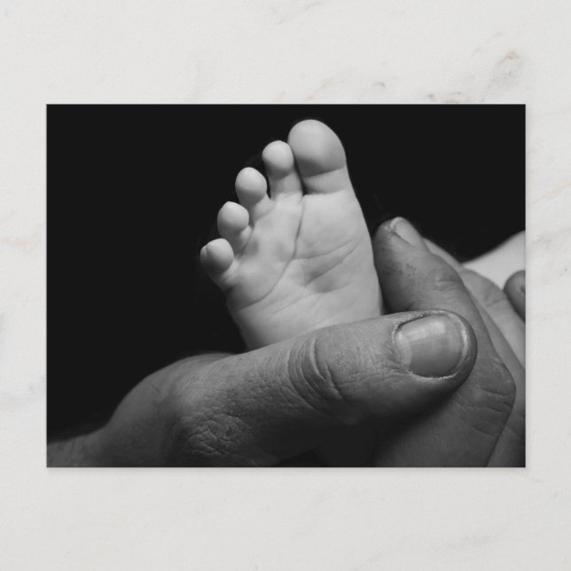 baby feet postcard (Front)