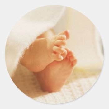Baby Feet Stickers by photoinspiration at Zazzle