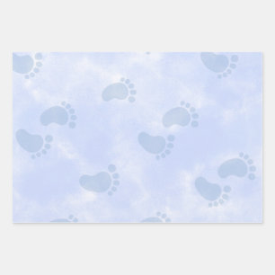 Baby Feet Wrapping Paper Sheets