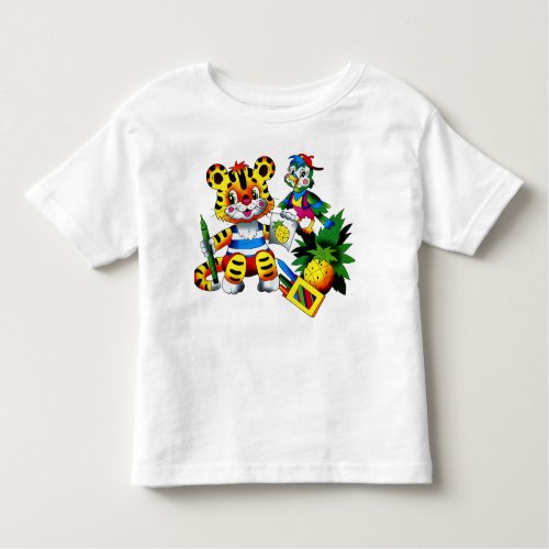 Baby Fine Jersey Cartoon T_Shirt