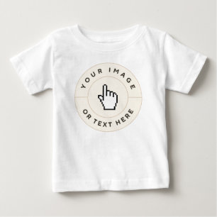 Baby Fine Jersey T-Shirt- Custom (add image/text) T-Shirt
