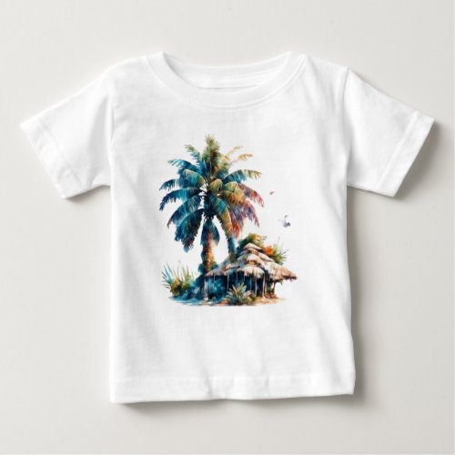 Baby Fine Jersey T_Shirt SUMMER NATURE