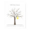 Baby Fingerprint Tree - Yellow