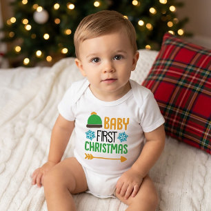Baby First Christmas Bodysuit