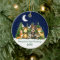Baby First Christmas Forest Animals Round