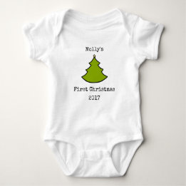 Baby First Christmas Onsie Bodysuit