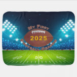 Baby First Football Season 2025 Baby Blanket