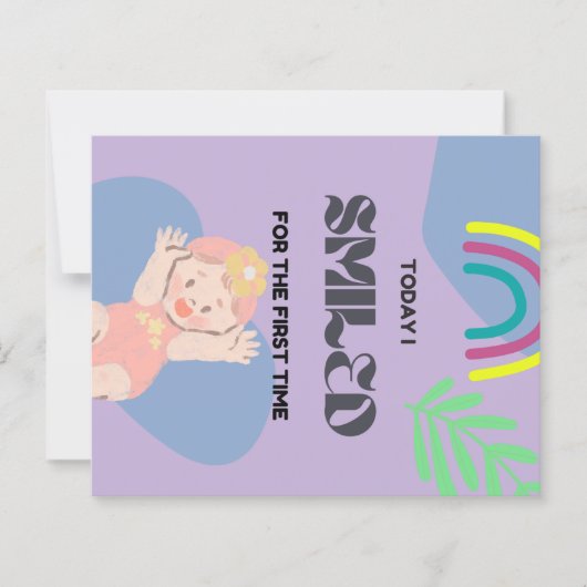 Baby first smile (Front)