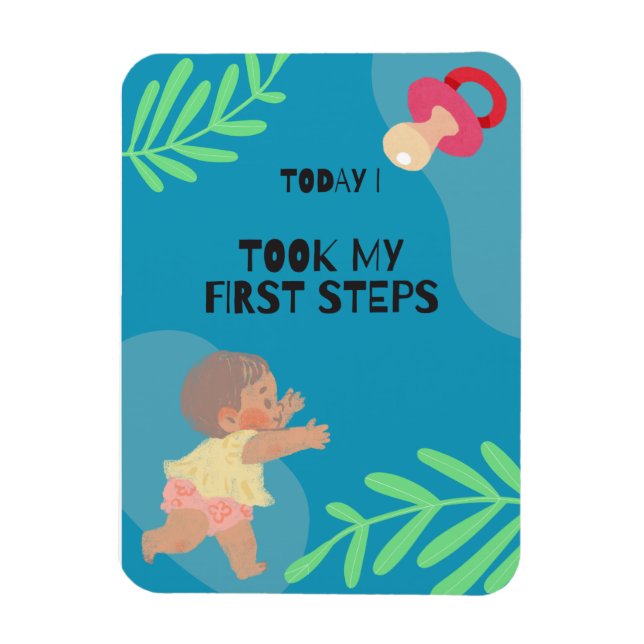 Baby first step magnet (Vertical)