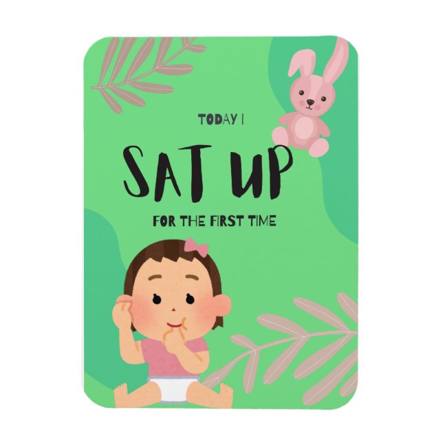 Baby first steps  magnet (Vertical)