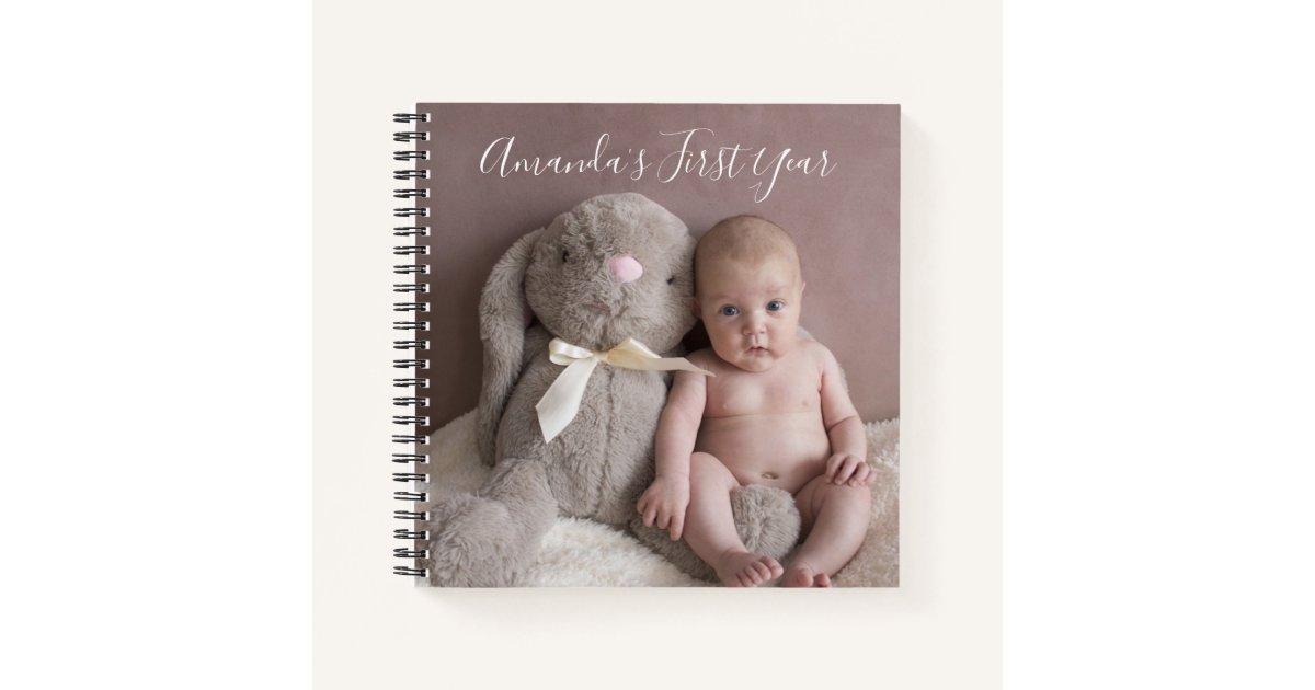Baby First Year Journal Zazzle