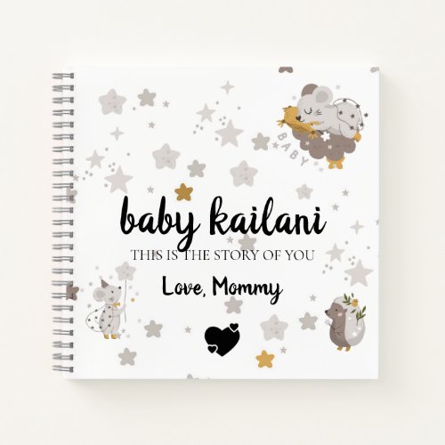 Baby First Year Keepsake  Pregnancy Journal 