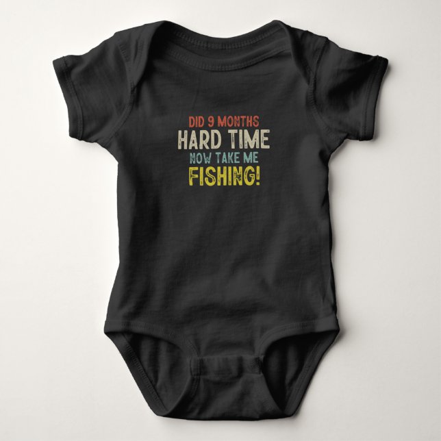Baby Fishing Jersey Bodysuit (Front)