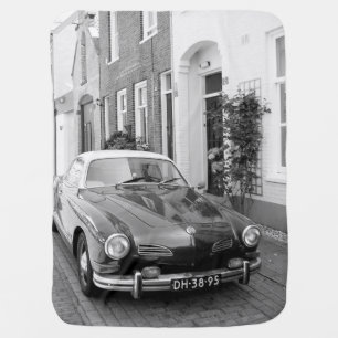 Baby Fleece Blanket Classic Car Design