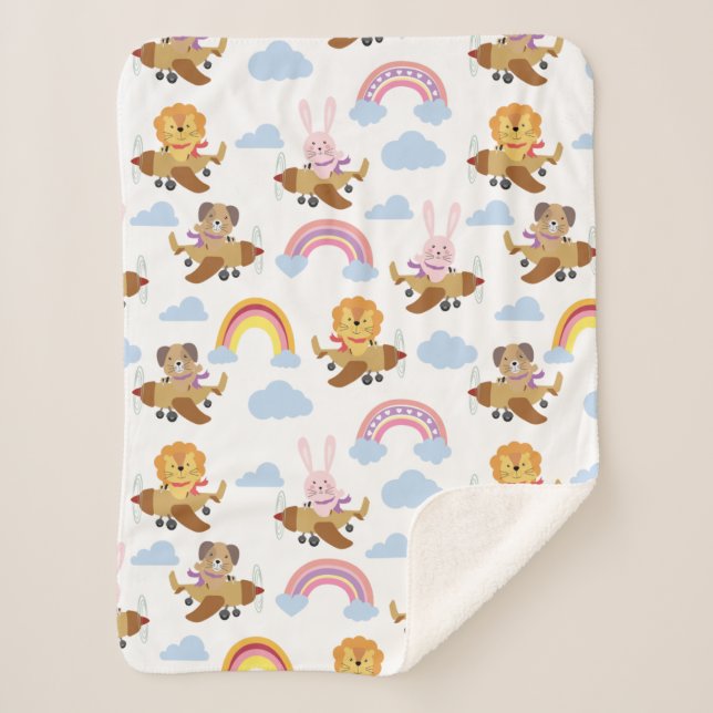 Baby Fleece & Sherpa Blankets (Front)
