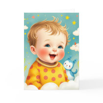 Baby Folded Greeting Card