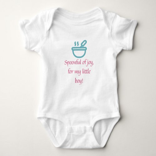 baby food t shirt my little boy t shirt