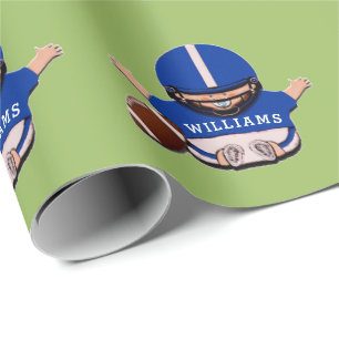 Baby Football Wrapping Paper