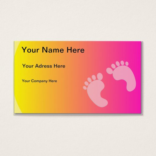 Baby Footprints (Front)