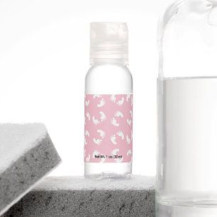 Baby Footprints, Babies Foot, Footsteps, Pink Girl Hand Sanitizer