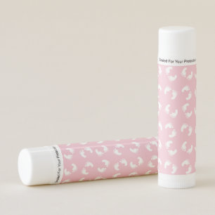 Baby Footprints, Babies Foot, Footsteps, Pink Girl Lip Balm