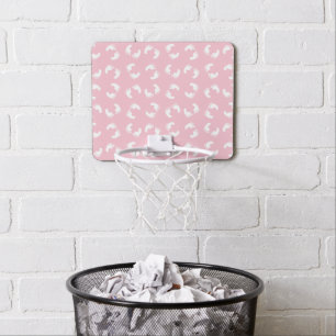 Baby Footprints, Babies Foot, Footsteps, Pink Girl Mini Basketball Hoop