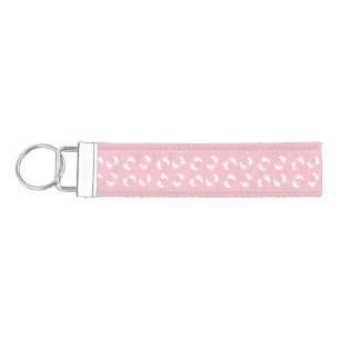 Baby Footprints, Babies Foot, Footsteps, Pink Girl Wrist Keychain