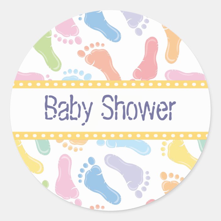 baby shower footprints