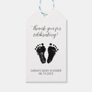 Baby Footprints Gift and Favor Tags