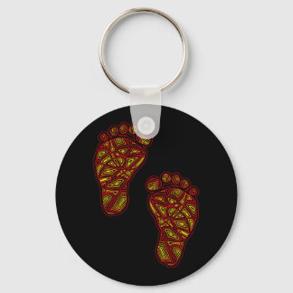Baby Footprints Keychain