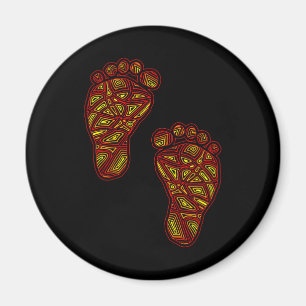 Baby Footprints Magnet
