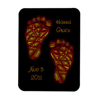 Baby Footprints Magnet