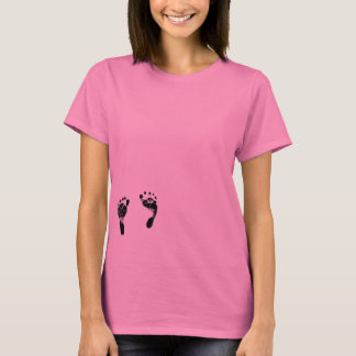 Baby Footprints Maternity Tee