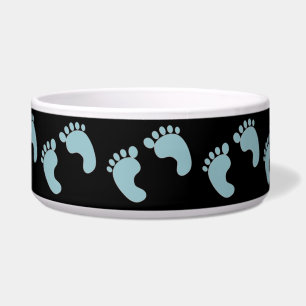 Baby Footprints Pet Bowl