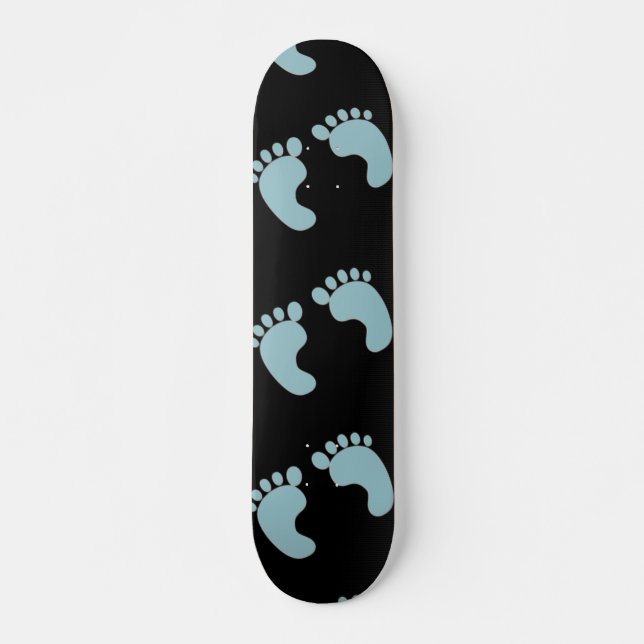 Baby Footprints Skateboard (Front)